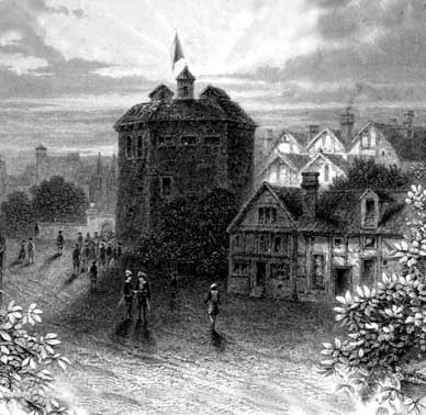 Artist's imagining of the Globe